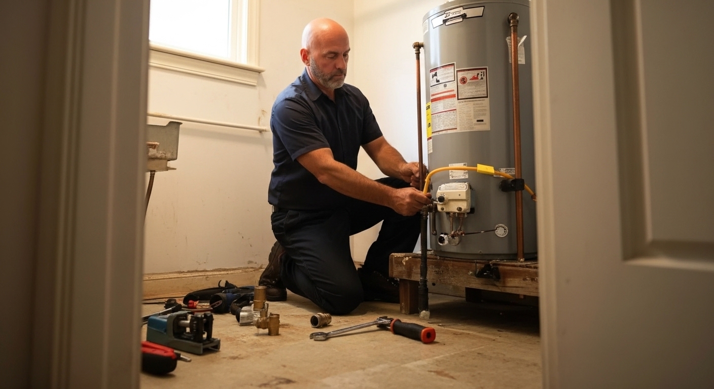 Emergency water heater service